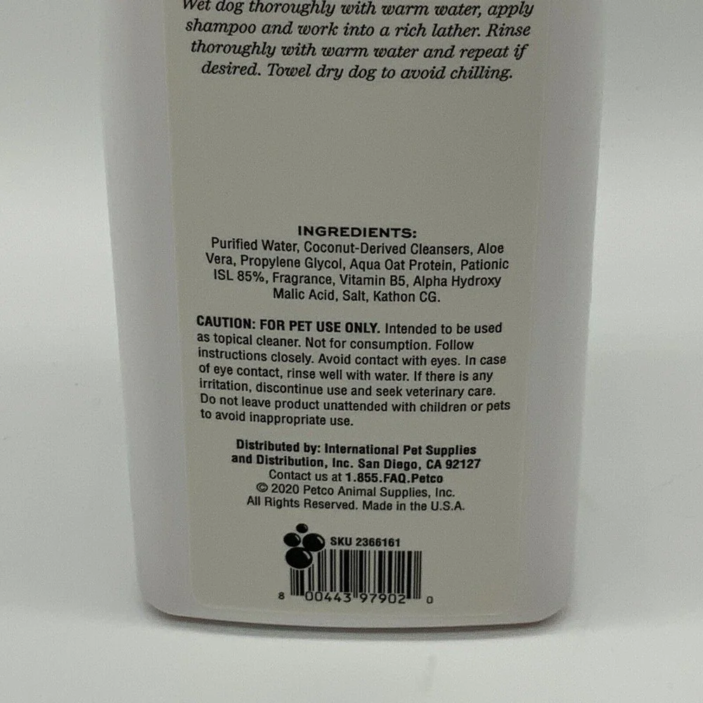 Well & Good Shed Control Shampoo For Dogs {Agave & Aloe Scented}